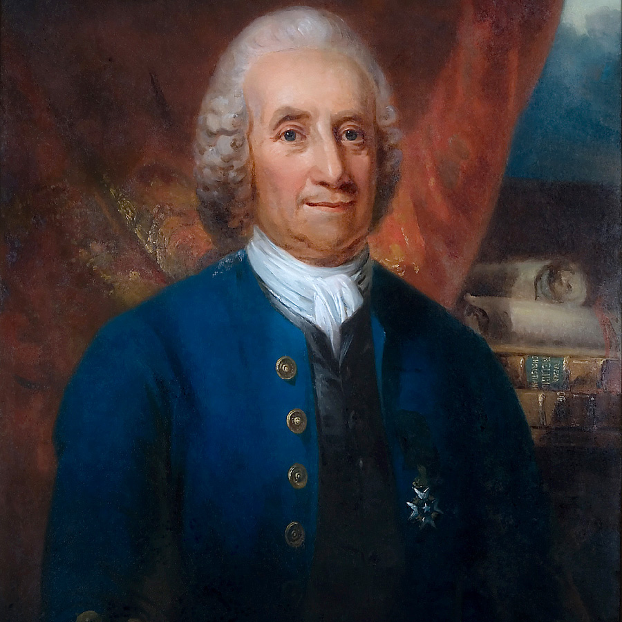 Portrait of Emanuel Swedenborg by Carl Frederik von Breda